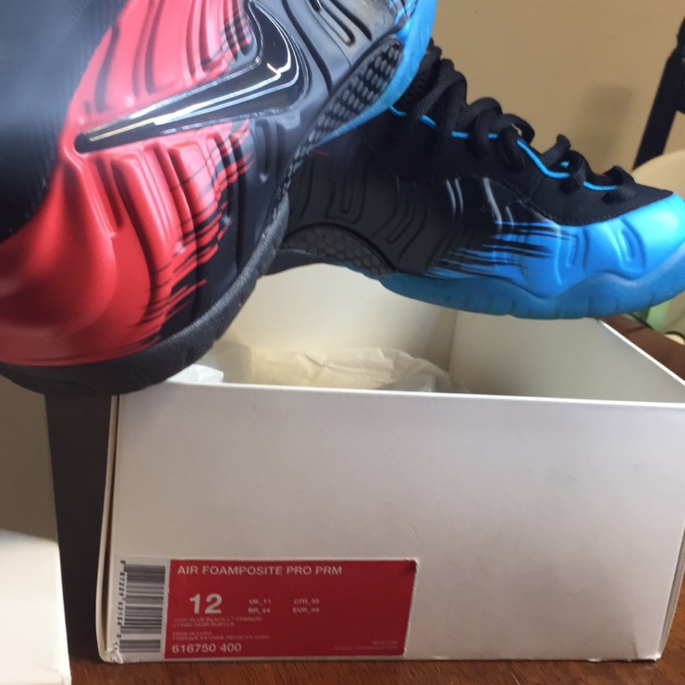 Spider-Man Foamposite- OG box NOT FOR SALE